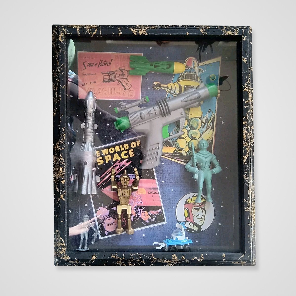 Space Theme Shadow Box
